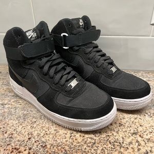 Nike Air Force 1 High 07 Men’s Black/White Suede 315121-033 SIZE 9 *NO BOX*
